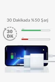 Hakopro 20w Iphone Hızlı Şarj Adaptörü 8 X Xs Xr 11 12 13 14 7 Pro Max Mini Plus Uyumlu Type-c - 3