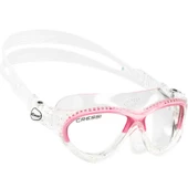 Cressi Mini Cobra Çocuk Deniz Gözlüğü Şeffaf-Şeffaf-Pembe - 2
