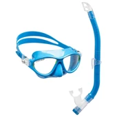 Cressi Moon-Top Çocuk Maske Şnorkel Seti Yeşil thumbnail 1