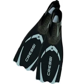 Cressi Pluma Siyah-Gümüş Dalış Paleti NO:43-44 - 8