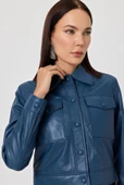 Linea Mavi Deri Ceket - 6
