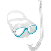 Cressi Junior Perla - Mini Gringo Çocuk Maske Şnorkel Seti Açık Mavi - 2