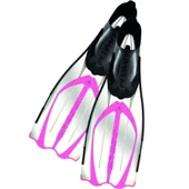 Cressi Pluma Siyah-Gümüş Dalış Paleti NO:43-44 - 9