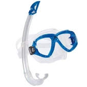 Cressi Perla-Mexico Maske Şnorkel Seti Şeffaf- Siyah - 4
