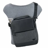 ÇÇS 31162 Omuz Askılı Çapraz Postacı Çanta Gri - 5