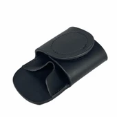 Hakiki Deri Stetoskop Tutucu Organizer Holder Siyah - 7