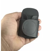 Hakiki Deri Stetoskop Tutucu Organizer Holder Siyah - 9