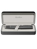 Scrikss Metropolis 78MB Dolma Kalem - Tükenmez kalem Takım Özel Kutu Mat Siyah thumbnail 3