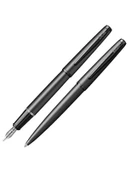 Scrikss Metropolis 78MB Dolma Kalem - Tükenmez kalem Takım Özel Kutu Mat Siyah thumbnail 1