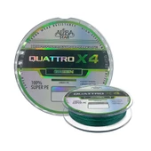 Albastar Quattro 4x 0.22 mm 150m 4 Örgü İp Misina Yeşil 20.0 kg Çeker - 1