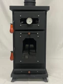 M002 MANUEL MİNİ FIRINLI KUZİNE TİPİ PELET SOBA - 1