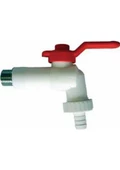 BAHÇE MUSLUĞU 20 MM KÜRESEL PLASTİK - 2