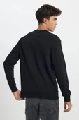 Lee Regular Fit Normal Kesim %100 Pamuk Sıfır Yaka Sweatshirt - 5