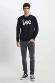 Lee Regular Fit Normal Kesim %100 Pamuk Sıfır Yaka Sweatshirt - 3