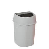 Motek ÇPY-114 Hassas Kapaklı 13 Litre  Çöp Yut Beyaz Çöp Kovası - 2