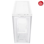 ASUS A21 PLUS GAMING FANSIZ MID-TOWER PC KASASI BEYAZ thumbnail 2