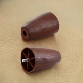 Oval 4 Adet Plastik Ayak 12 cm CEVİZ Mobilya Sehpa Kanepe Koltuk Ayağı Baza Ayakları Aparat Dahil thumbnail 5