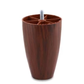 Oval 4 Adet Plastik Ayak 12 cm CEVİZ Mobilya Sehpa Kanepe Koltuk Ayağı Baza Ayakları Aparat Dahil thumbnail 9