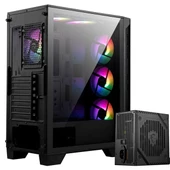 MSI 650W 80+ BRONZE MAG FORCE 120A B65 GAMING MID-TOWER PC KASASI thumbnail 4