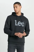 Lee Regular Fit Normal Kesim %100 Pamuk Kapüşonlu Sweatshirt - 1