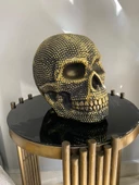 Büyük Kurukafa, İskelet Dekoratif Aksesuar Biblo Heykel - 4