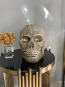 Büyük Kurukafa, İskelet Dekoratif Aksesuar Biblo Heykel - 8