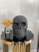 Büyük Kurukafa, İskelet Dekoratif Aksesuar Biblo Heykel - 2