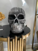 Büyük Kurukafa, İskelet Dekoratif Aksesuar Biblo Heykel - 11