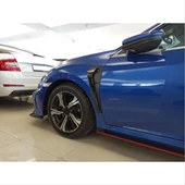 CIVIC FC5 2016-2021 IÇIN UYUMLU CAMURLUK VENTI KALIN MODEL thumbnail 2