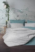 Nishev.com Evini Sev Tek Kişilik Petite Nevresim Takımı June Mint - 1