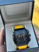 Ferro İç Fonksiyonları Aktif Silikon Kordon 30 Mt Suya Dayanıklı Erkek Kol Saat EFM31351-ZN thumbnail 1