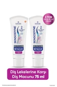 Sensodyne Diş Macunu Klinik Beyazlık Diş Lekesi 75 ml x 2 ADET - 1