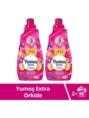 Yumoş Extra Orkide Konsantre Çamaşır Yumuşatıcı 1440 ml 60 Yıkama X2 - 1