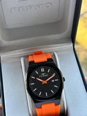 Ferro Silikon Kordon Takvimli Kadran 30 Mt Suya Dayanıklı Erkek Kol Saat EFM-TX1 thumbnail 1