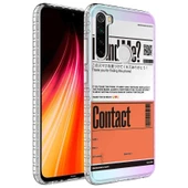 Xiaomi Redmi Note 8 Kılıf Airbag Kenarlı Renkli Desenli Silikon  Elegans Kapak - 3