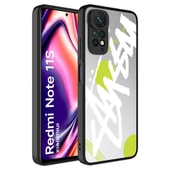 Xiaomi Redmi Note 11S Global Kılıf Aynalı Desenli Kamera Korumalı Parlak  Mirror Kapak - 1