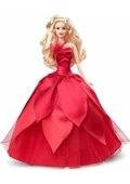 Yılbaşı Barbie 2022 Sarışın Mutlu Yıllar Bebeği - 2