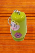 Ahşap Matruşka Bebek Anahtarlık Yeşil 5cm Büyük Boy - 7