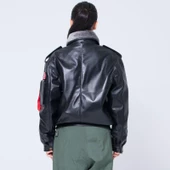 CAT3A Deri Pilot Montu Siyah - 3