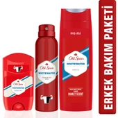 Old Spice Duş Jeli 400 ml + Sprey Deo 150 ml + White W Deo Stick 50 ml - 1