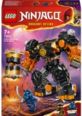 LEGO NINJAGO® Cole un Toprak Elementi Robotu 71806 - 7 Yaş ve Üzeri Çocuklar için Aksiyon Figürü İçeren Yaratıcı Oyuncak Yapım seti (235 Parça) - 4