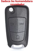 Opel Vectra C Omega Uyumlu Anahtar Kabı Kumanda Kabı Oto Anahtarlık 3 Tuşlu Logolu thumbnail 5