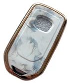 Honda Civic Accord CR-V Uyumlu Smart Anahtar Kumanda Kılıfı Oto Anahtarlık Mermer Desenli thumbnail 2