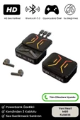 9D Stereo Ses Ios Android Uyumlu Dokunmatik M80 Powerbank Özellikli 5.3 Bluetooth Kablosuz Kulaklık - 1