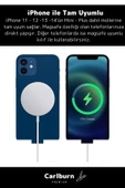 iPhone 11 12 13 14 15 16 Uyumlu Magsafe Kablosuz Hızlı Şarj Aleti Tam Uyumlu Wireless Charger Adaptörü - 2