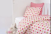 %100 Pamuk, 4 Parça Bebek Nevresim Takımı (Nevresim, Çarşaf, 2 Yastık Kılıfı), 100x150 cm - 4
