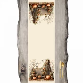 Sonbahar Serisi Balkabakları - Balkabağı Ranır- Runner 45 x 140 cm - 1