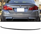 AUTOGP Bmw F10 m5 bagaj üstü spoiler siyah boyalı plastik 2009 / 2016 - 1