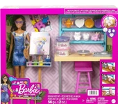 Barbie Sanat Atölyesi Oyun Seti HCM85 - 1