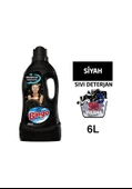 Bingo Siyah Sıvı Bakım Çamaşır Deterjanı 3 x 2 L - 1